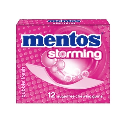 Product Mentos Τσίχλες Storming Bubble 33g base image