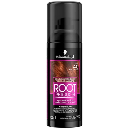 Product Schwarzkopf Root Retoucher Spray Κάλυψης Ρίζας 120ml | Απόχρωση Κόκκινο base image