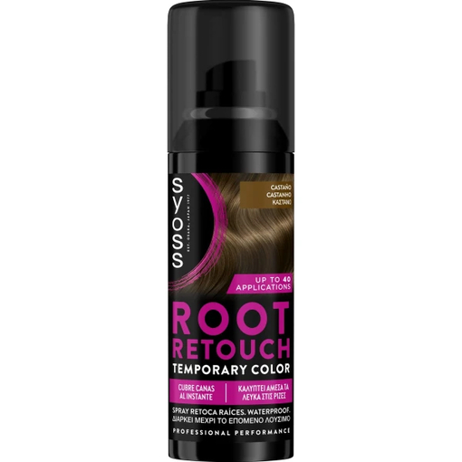 Product Schwarzkopf Root Retoucher Spray Κάλυψης Ρίζας 120ml - Καστανό base image