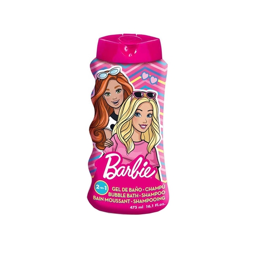 Product Barbie Παιδικό Αφρόλουτρο και Σαμπουάν 2-σε-1 Bubblebath & Shampoo 475ml base image