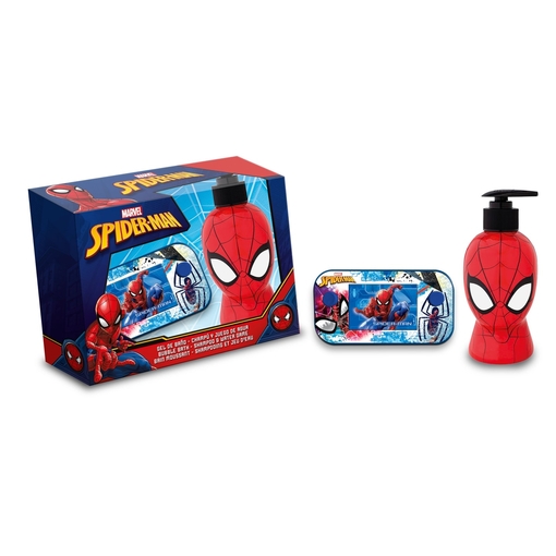 Product Spiderman Water Game Gift Set: Αφρόλουτρο & Σαμπουάν 2-σε-1 300ml + Παιχνίδι με Φούσκες base image