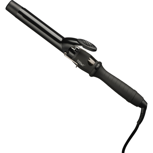 Product Eurostil Curling Tong Hair Curler 65W with Tourmaline-Coated Ceramic Barrel Ø 28mm, 156mm, up to 210°C base image