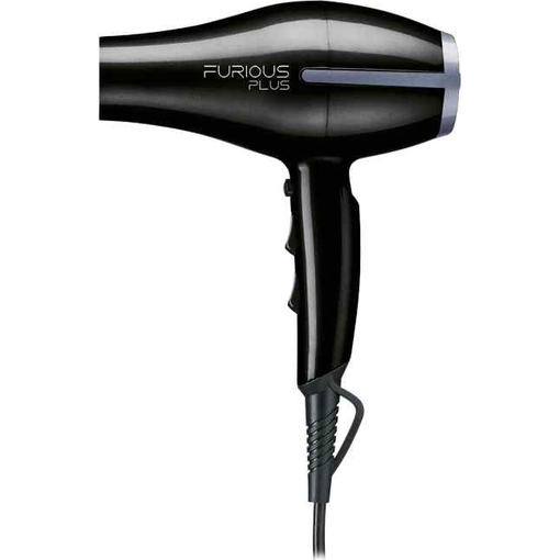 Product Eurostil Furious Compact Plus Hair Dryer (Black), 2200W base image