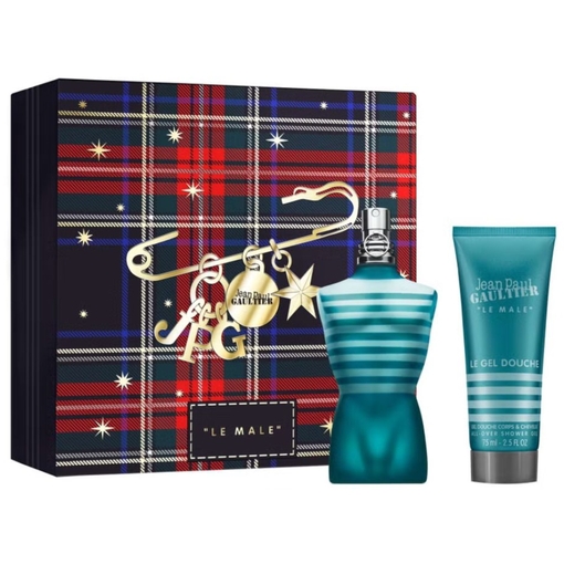 Product Jean Paul Gaultier Le Male Eau De Toilette Set Ανδρικό Άρωμα 75ml + Shower Gel 75ml base image