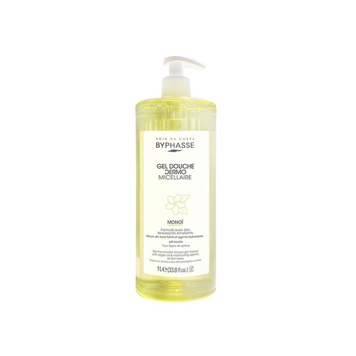 Product Byphasse Dermo Micellar Shower Gel Tiare Flower 1L base image