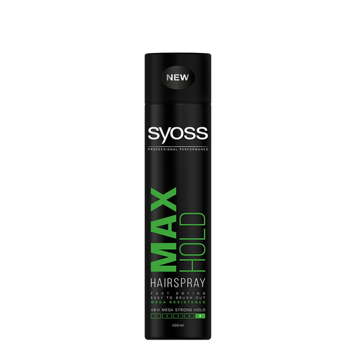 Product Syoss Max Hold Hair Spray 400ml base image