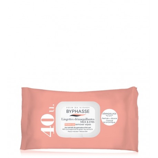 Product Byphasse Wipes Makeup Remover Pomegranante base image