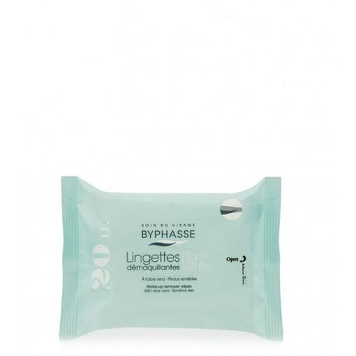 Product Byphasse Make-up Remover Wipes With Al Vera 20u base image