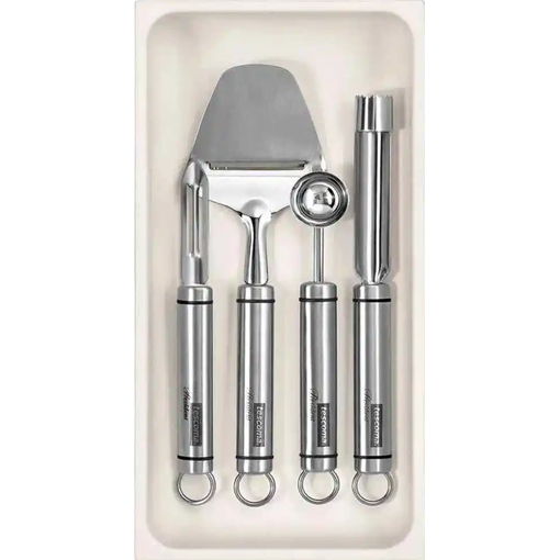 Product Tescoma Flexispace Plastic Kitchen Utensil Drawer Organizer in Beige 29.6x14.8cm base image