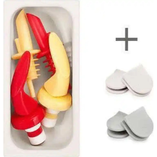 Product Tescoma Flexispace Plastic Kitchen Utensil Drawer Organizer in Beige 14.8x7.4cm base image