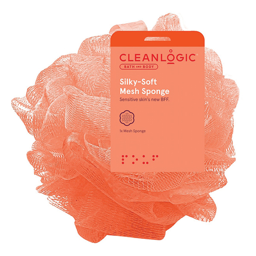 Product Cleanlogic Silky Soft Mesh Sponge 70g base image