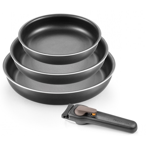 Product Tescoma Set of 3 Non-Stick Frying Pans base image