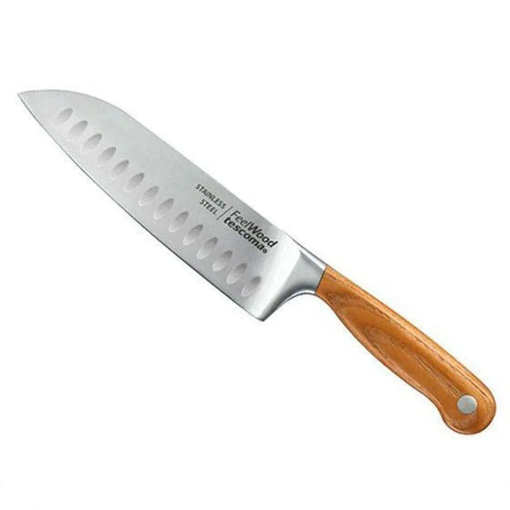 Product Tescoma Santoku knife Feelwood Silver-Brown 17cm base image