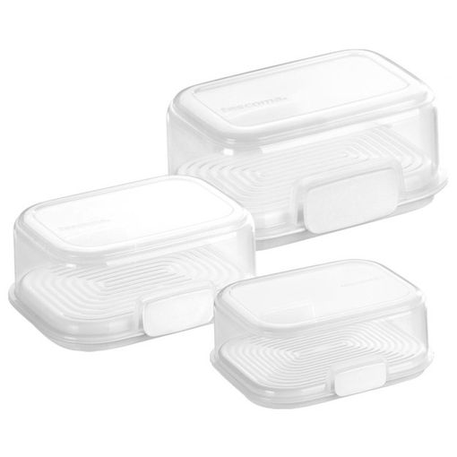 Product Tescoma Set of 3 Storage Containers base image