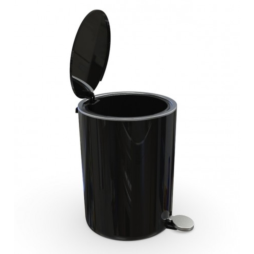 Product Lenox Κάδος Πεντάλ Soft Close 5lt - Black base image