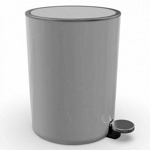 Product Lenox Κάδος Πεντάλ Soft Close 5lt - Grey base image