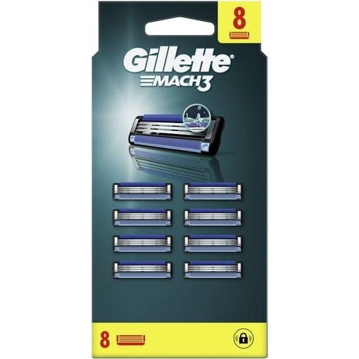 Product Gillette Mach3 Ανταλλακτικά Ξυραφάκια 8τμχ base image