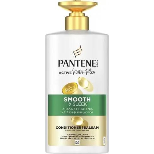 Product Pantene Pro-v Smooth & Silky Conditioner Κρέμα Μαλλιών 500ml base image