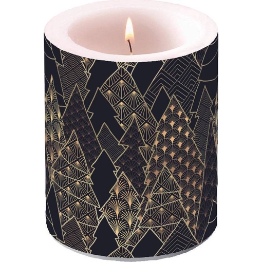 Product Luxury Trees Candle Κερί Δέντρα 12cm base image