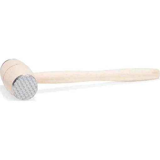 Product Patisse Wooden Meat Hammer with Aluminum Heads 28 cm Silver base image
