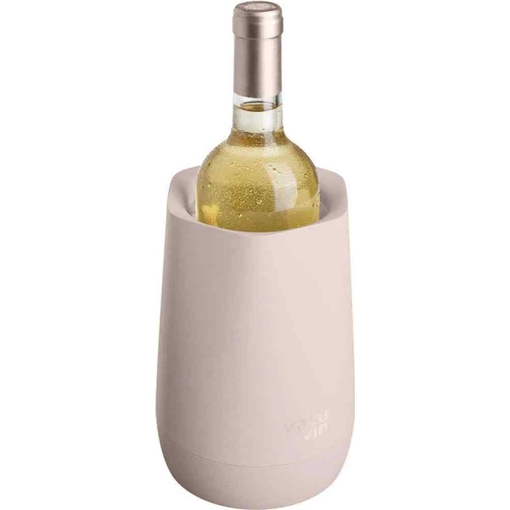 Product Vacu Vin Bottle Container Recycled Plastic Hexo 13.6 x 21.3 cm Sand base image