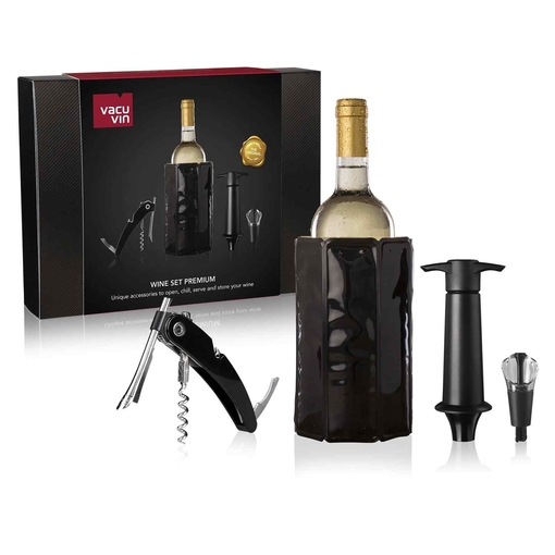 Product Vacu Vin Premium Wine Set Σετ Κρασιού Πλαστικό/Ανοξείδωτο 4τμχ base image