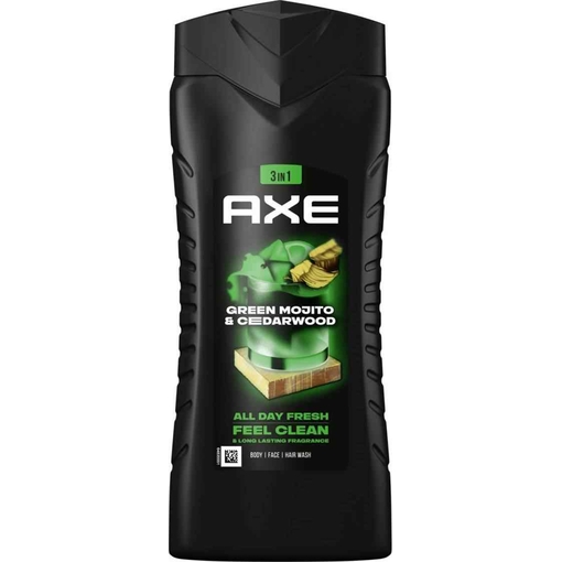 Product Axe Wild Mojito & Cedarwood Αφρόλουτρο Καθαρισμού 400ml base image