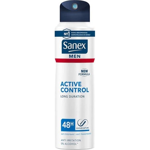 Product Sanex Men Active Control 6in1 Ανδρικό Αποσμητικό Spray 200ml base image