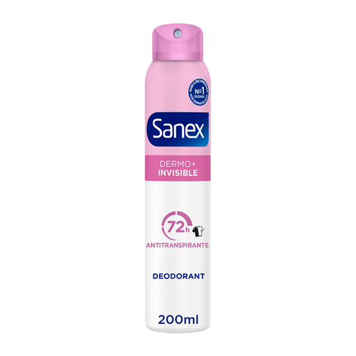 Product Sanex Dermo Invisible Αποσμητικό Σπρέι 200ml base image