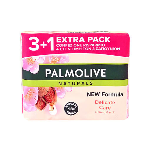 Product Palmolive Original Almond Soap 3x90g base image