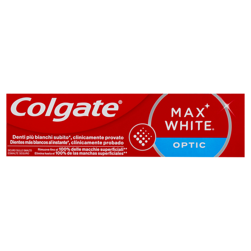 Product Colgate Max White Optic Οδοντόκρεμα Λεύκανσης 75ml base image
