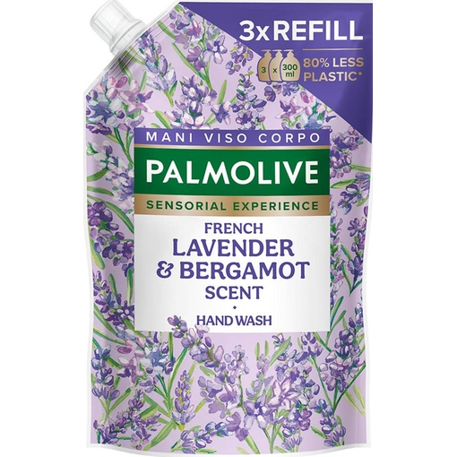 Product Palmolive Αντιβακτηριδιακό Κρεμοσάπουνο Με Λεβάντα 900ml base image