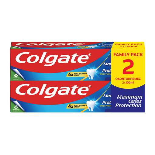 Product Colgate Οδοντόκρεμα Family 100ml 1+1 base image