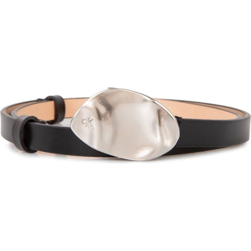 Product Calvin Klein Δερμάτινη Γυναικεία Μεσαία Ζώνη Stone Lock Slouchy Belt 15mm Μαύρη 85cm base image