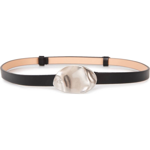 Product Calvin Klein Δερμάτινη Γυναικεία Μεσαία Ζώνη Stone Lock Slouchy Belt 15mm Μαύρη 85cm base image