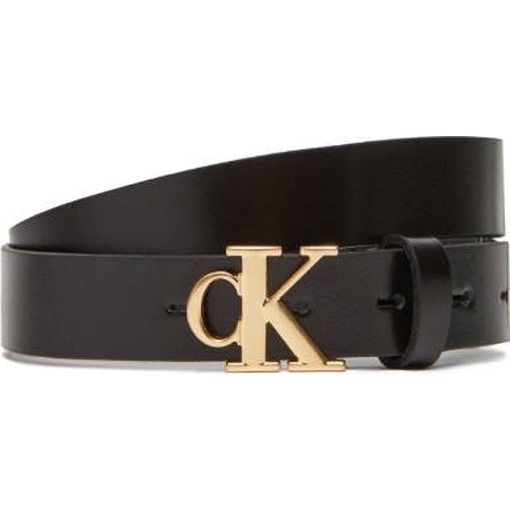 Product Calvin Klein Γυναικεία Μικρή Δερμάτινη Ζώνη με CK Αγκράφα Μαύρη 90cm base image