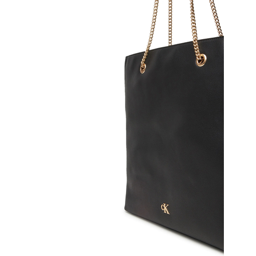 Product Calvin Klein Γυναικεία Τσάντα Minimal Monogram Chain Tote Μαύρο base image
