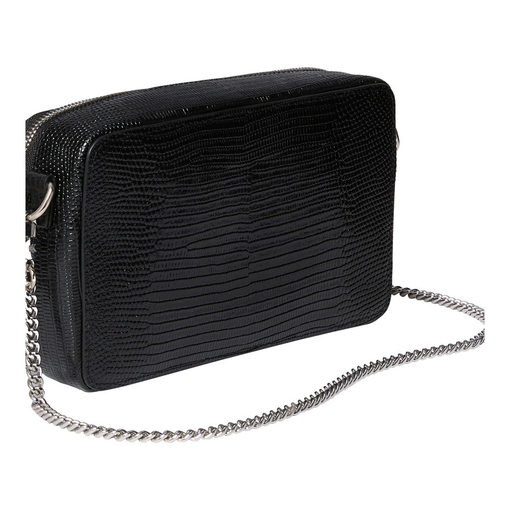 Product Calvin Klein Γυναικεία Τσάντα Lizard Embossed Leather Mini Μαύρη base image