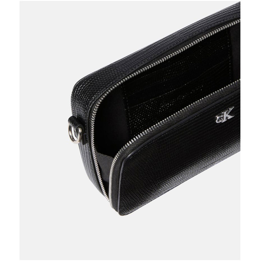 Product Calvin Klein Γυναικεία Τσάντα Lizard Embossed Leather Mini Μαύρη base image