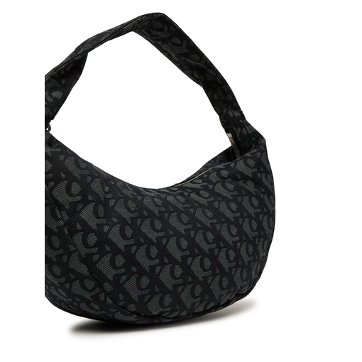 Product Calvin Klein Γυναικεία Τσάντα CKJ Monogram Pinched Medium Shoulder Μαύρη base image