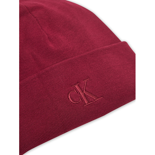 Product Calvin Klein Fine Rib Beanie Γυναικείος Σκούφος Μπορντό base image