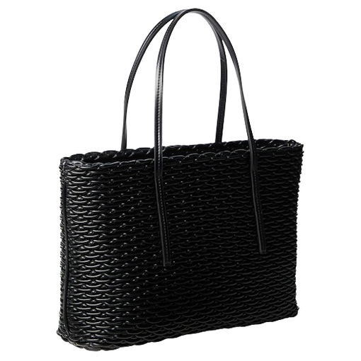 Product Calvin Klein Pleated Tote Women's Shoulder Bag Black base image