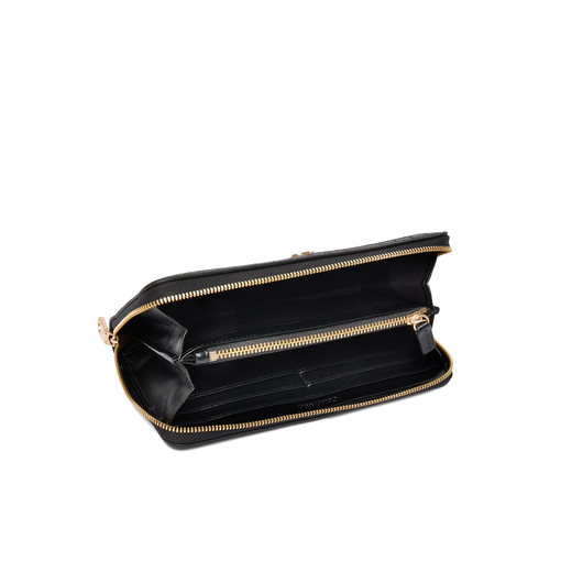 Product Calvin Klein Women's Large Wallet CK Croc Long Zip Around Black base image
