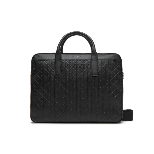 Product Calvin Klein Men's Large Laptop Bag Emblem Emboss Commuter Black base image