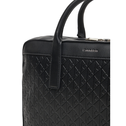 Product Calvin Klein Men's Large Laptop Bag Emblem Emboss Commuter Black base image