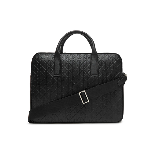 Product Calvin Klein Men's Large Laptop Bag Emblem Emboss Commuter Black base image