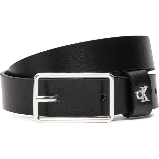 Product Calvin Klein Women's Square Buckle CK Loop 25mm Black base image
