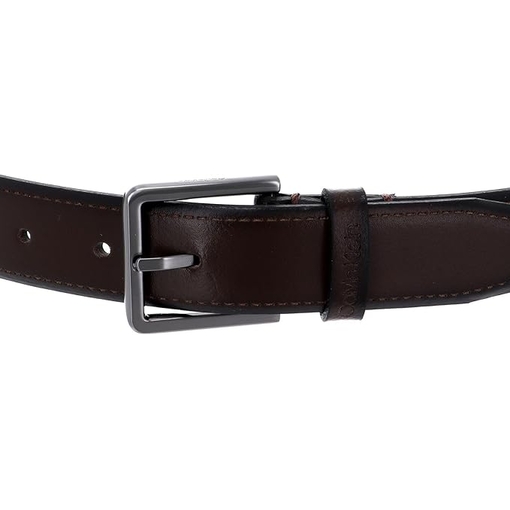 Product Calvin Klein Ανδρική Ζώνη Μεσαίου Φάρδους 30mm Brogue Bombed Belt Καφέ Σκούρο 85cm base image