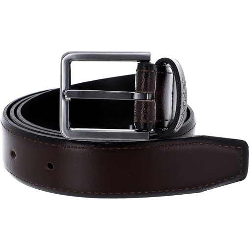 Product Calvin Klein Ανδρική Ζώνη Μεσαίου Φάρδους 30mm Brogue Bombed Belt Καφέ Σκούρο 95cm base image