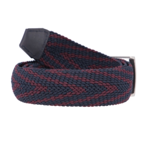 Product Tommy Hilfiger Ανδρική Μεσαίου Φάρδους Υφασμάτινη Ζώνη Πλεκτή Adan Stripe 3.5cm Πολύχρωμη 105cm base image